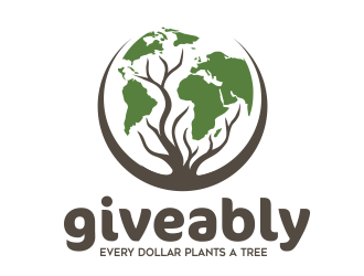 Giveably logo design by AisRafa