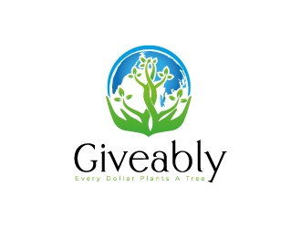 Giveably logo design by MUSANG
