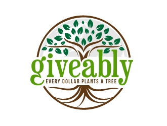 Giveably logo design by nexgen