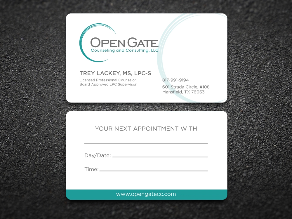 Open Gate Counseling and Consulting, LLC logo design by labo