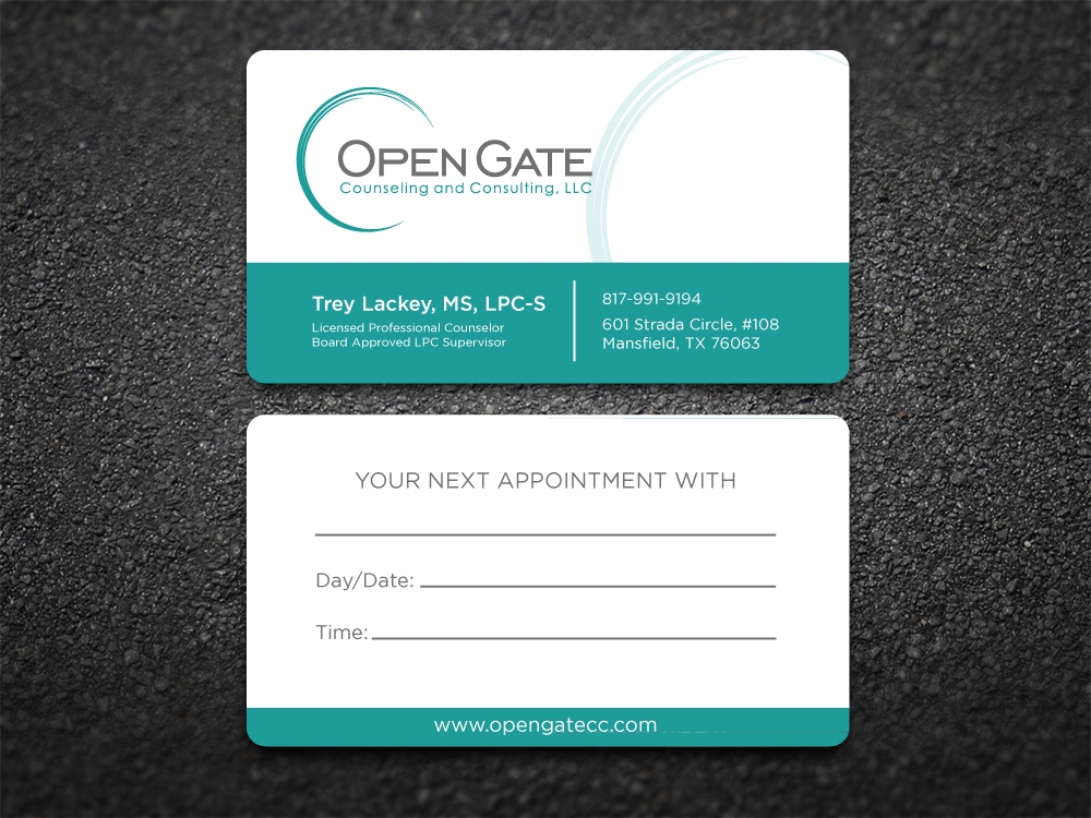 Open Gate Counseling and Consulting, LLC logo design by labo