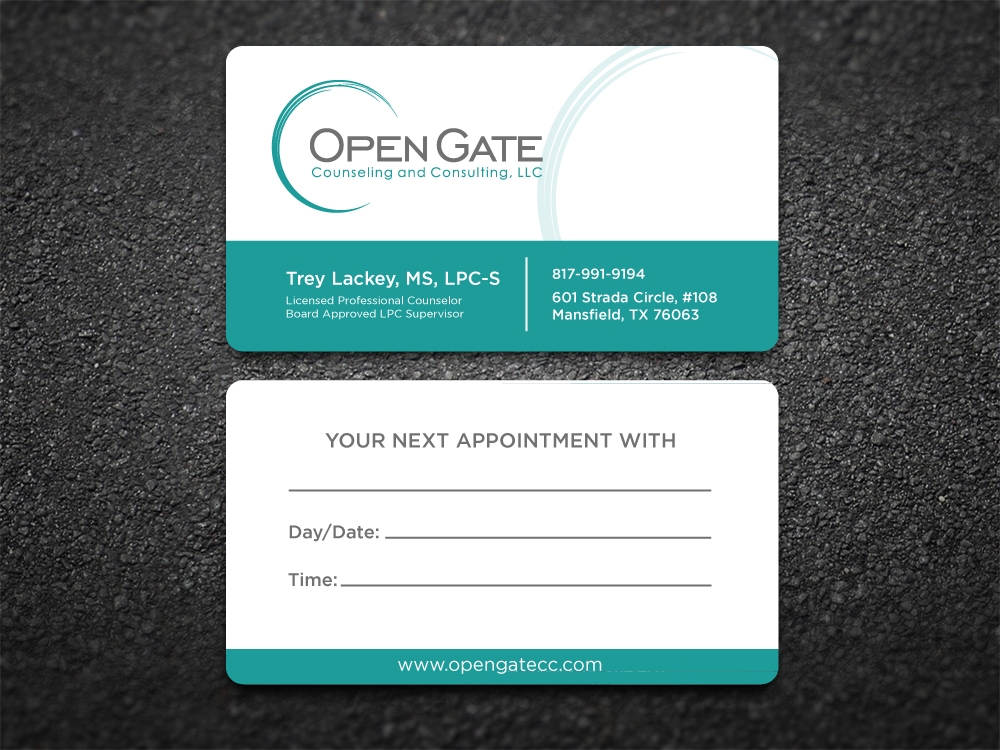 Open Gate Counseling and Consulting, LLC logo design by labo