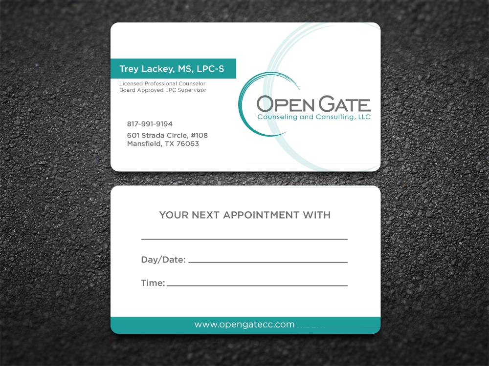 Open Gate Counseling and Consulting, LLC logo design by labo