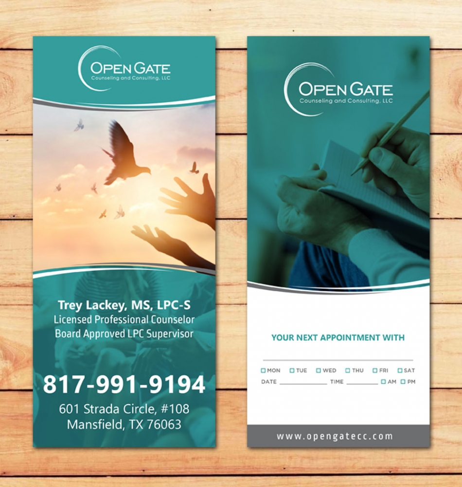 Open Gate Counseling and Consulting, LLC logo design by Boomstudioz
