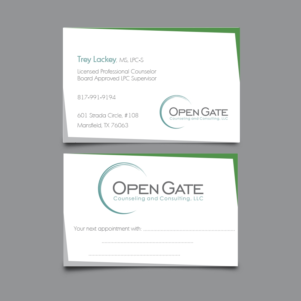 Open Gate Counseling and Consulting, LLC logo design by adwebicon