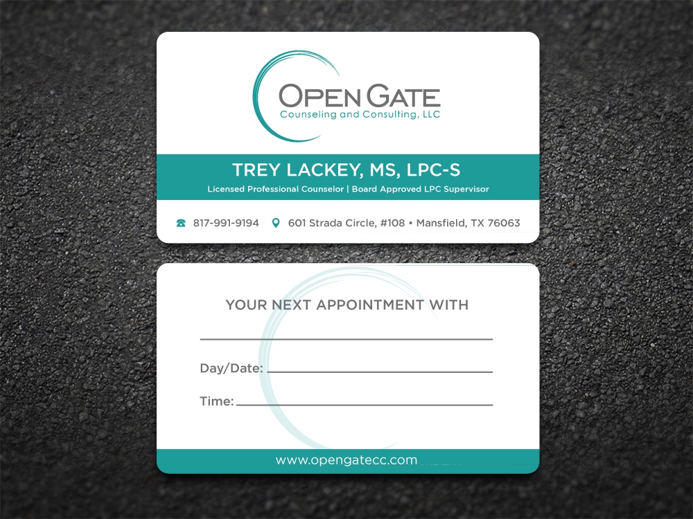 Open Gate Counseling and Consulting, LLC logo design by labo