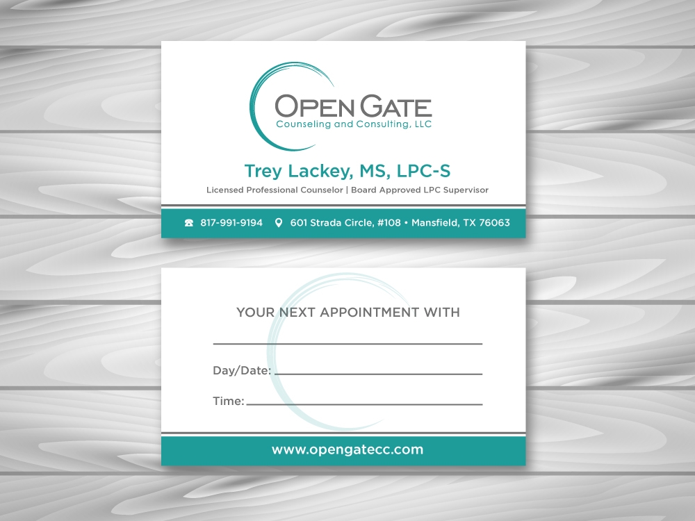 Open Gate Counseling and Consulting, LLC logo design by labo