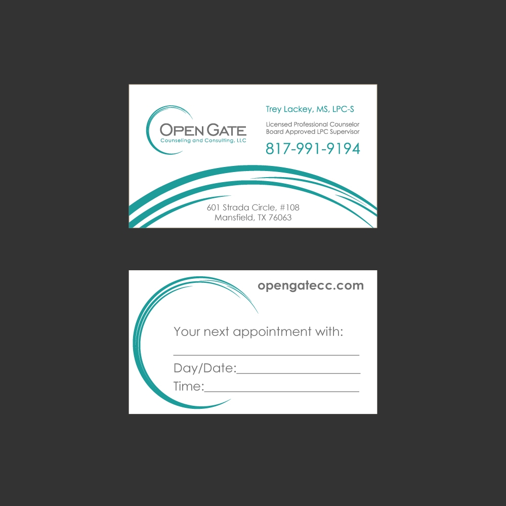 Open Gate Counseling and Consulting, LLC logo design by lokiasan