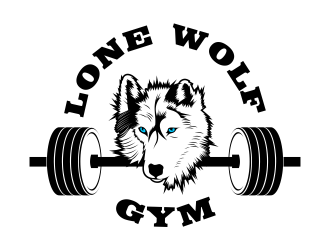 Lone Wolf Gym logo design by beejo