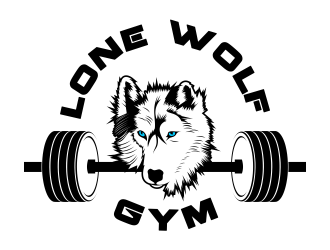 Lone Wolf Gym logo design by beejo