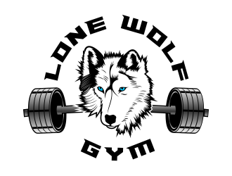 Lone Wolf Gym logo design by beejo