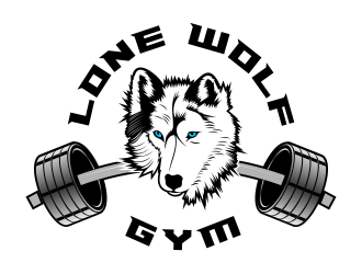 Lone Wolf Gym logo design by beejo