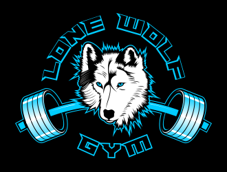 Lone Wolf Gym logo design by beejo