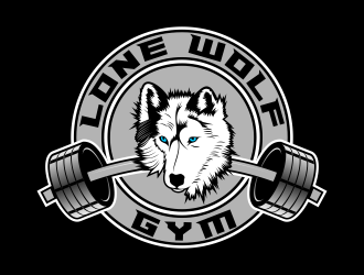 Lone Wolf Gym logo design by beejo