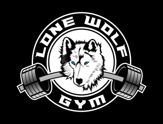 Lone Wolf Gym logo design by beejo