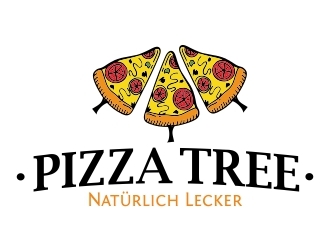 pizza tree logo design by mrdesign