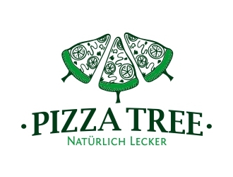 pizza tree logo design by mrdesign