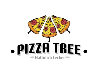 pizza tree logo design by mrdesign