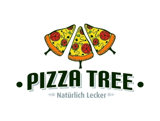 pizza tree logo design by mrdesign