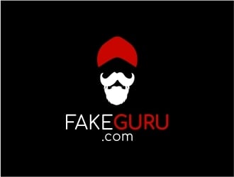 FakeGuru.com logo design by amazing