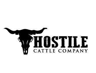 Hostile Cattle Company logo design by Marianne