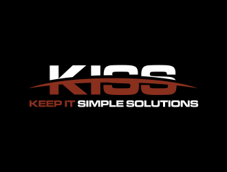 Keep It Simple Solutions. KISS for short logo design by santrie