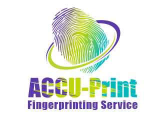 ACCU-Print Fingerprinting Service logo design by BeDesign