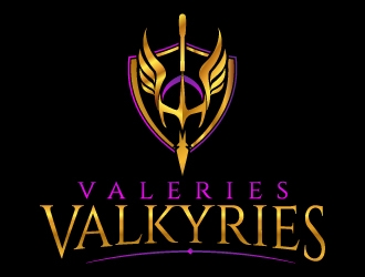 Valeries Valkyries logo design by jaize