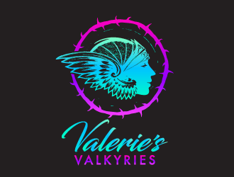 Valeries Valkyries logo design by Ultimatum