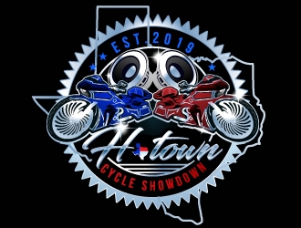 H-Town Cycle Showdown logo design by nexgen