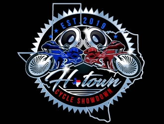H-Town Cycle Showdown logo design by nexgen