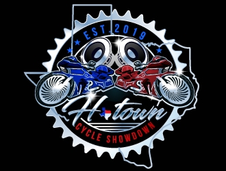 H-Town Cycle Showdown logo design by nexgen