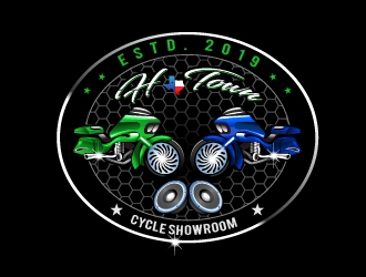 H-Town Cycle Showdown logo design by Suvendu