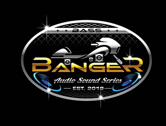 Banger Audio Sound Series logo design by design_brush