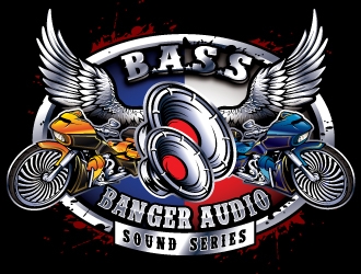 Banger Audio Sound Series logo design by REDCROW