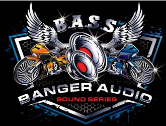 Banger Audio Sound Series logo design by REDCROW