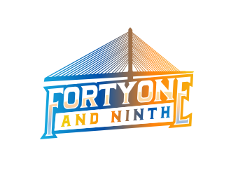 Forty-One & Ninth logo design by schiena