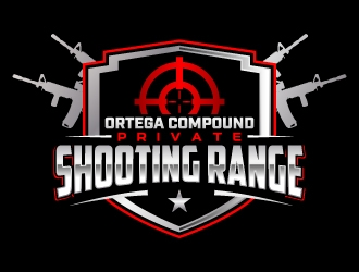 ORTEGA COMPOUND       PRIVATE SHOOTING RANGE logo design by jaize