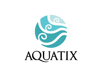Aquatix  logo design by JessicaLopes