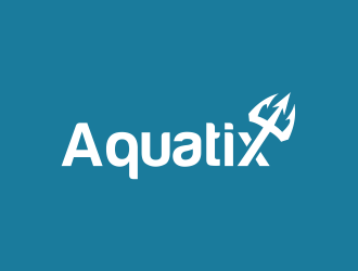 Aquatix  logo design by AisRafa