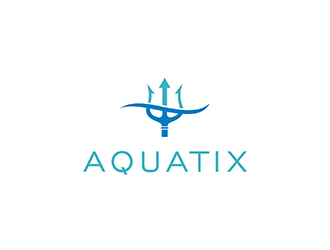 Aquatix  logo design by logolady