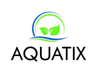 Aquatix  logo design by jetzu