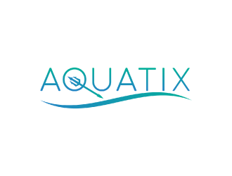 Aquatix  logo design by nona