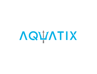 Aquatix  logo design by keylogo