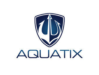 Aquatix  logo design by kunejo