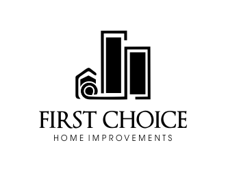 First Choice Home Improvements logo design by JessicaLopes