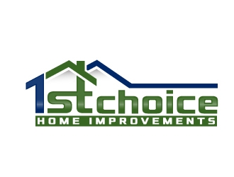 First Choice Home Improvements logo design by iBal05