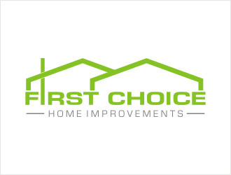 First Choice Home Improvements logo design by bunda_shaquilla