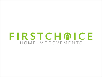 First Choice Home Improvements logo design by bunda_shaquilla