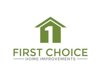 First Choice Home Improvements logo design by maseru